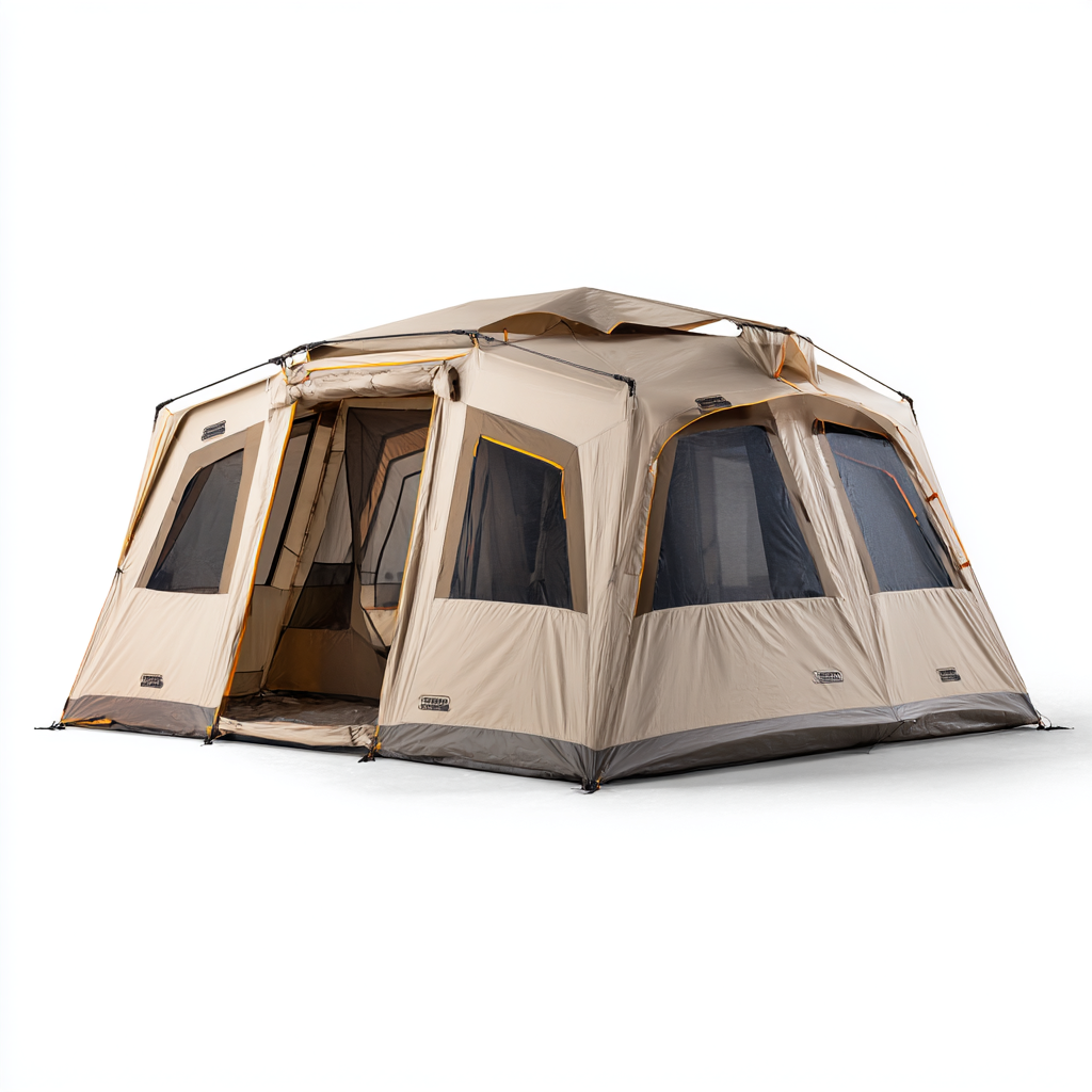 Kavtira Large Family Cabin Tent (6-Person)