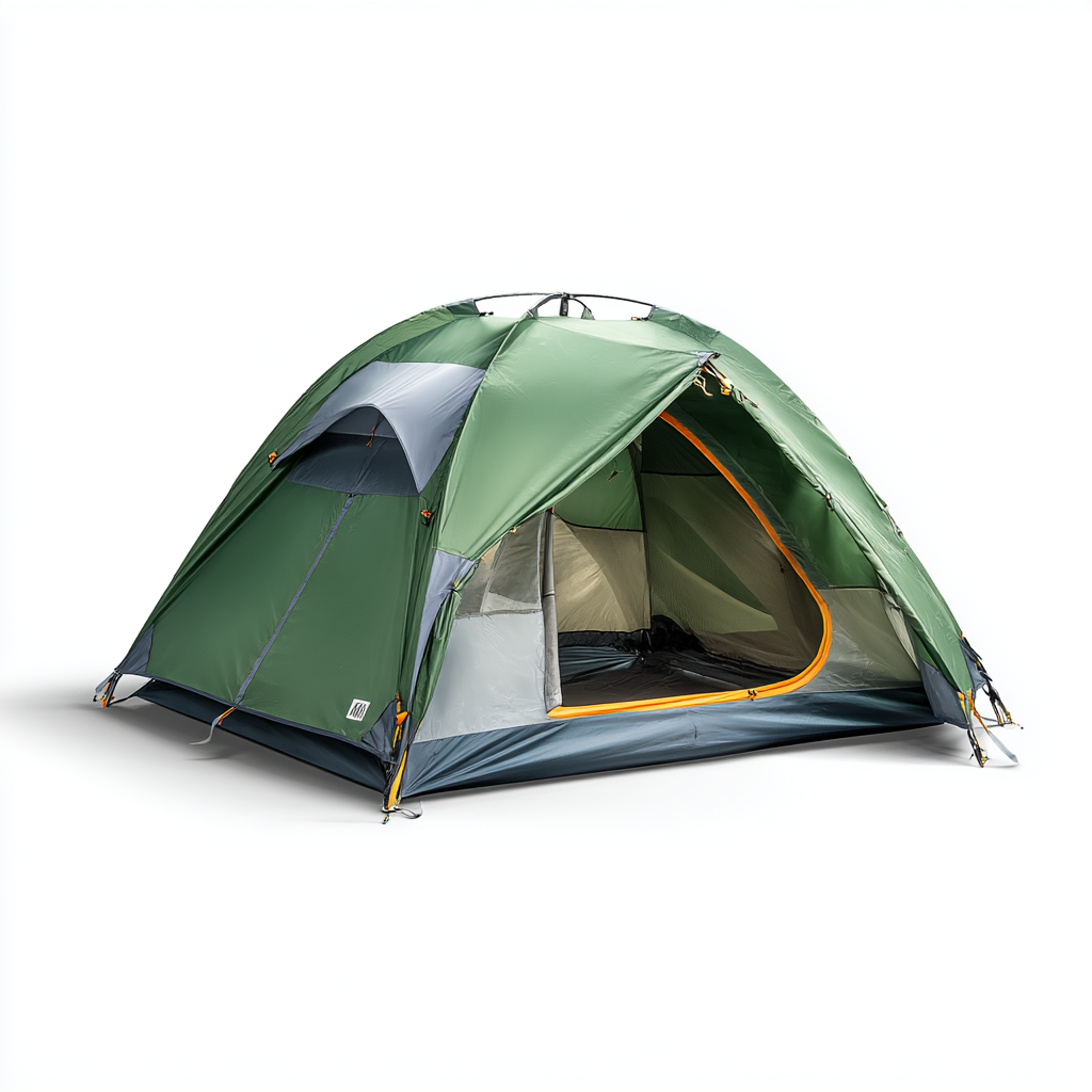 Kavtira Classic 2-Person Dome Tent - Forest Green