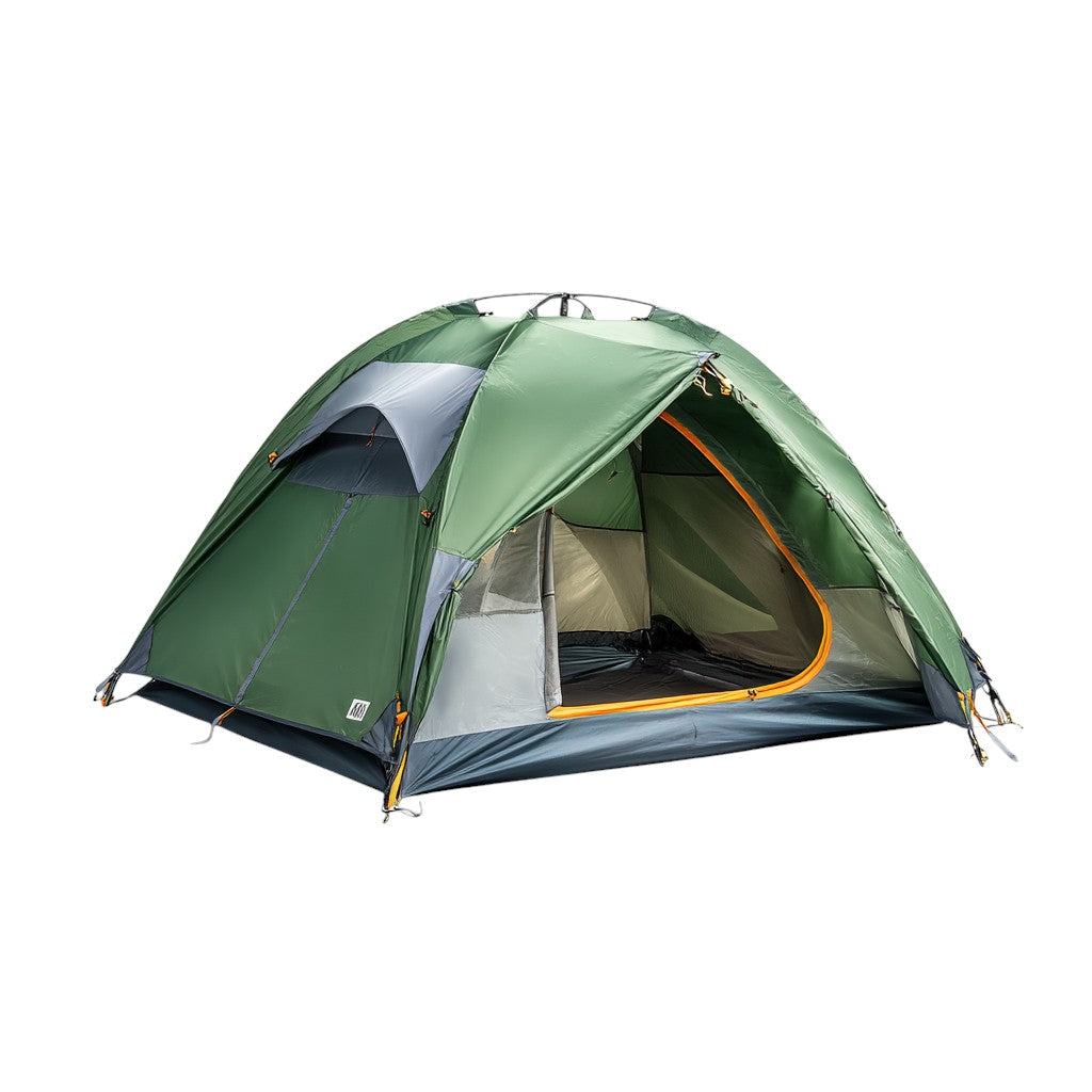 Kavtira Classic 2-Person Dome Tent - Forest Green