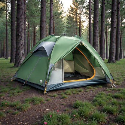 Kavtira Classic 2-Person Dome Tent - Forest Green